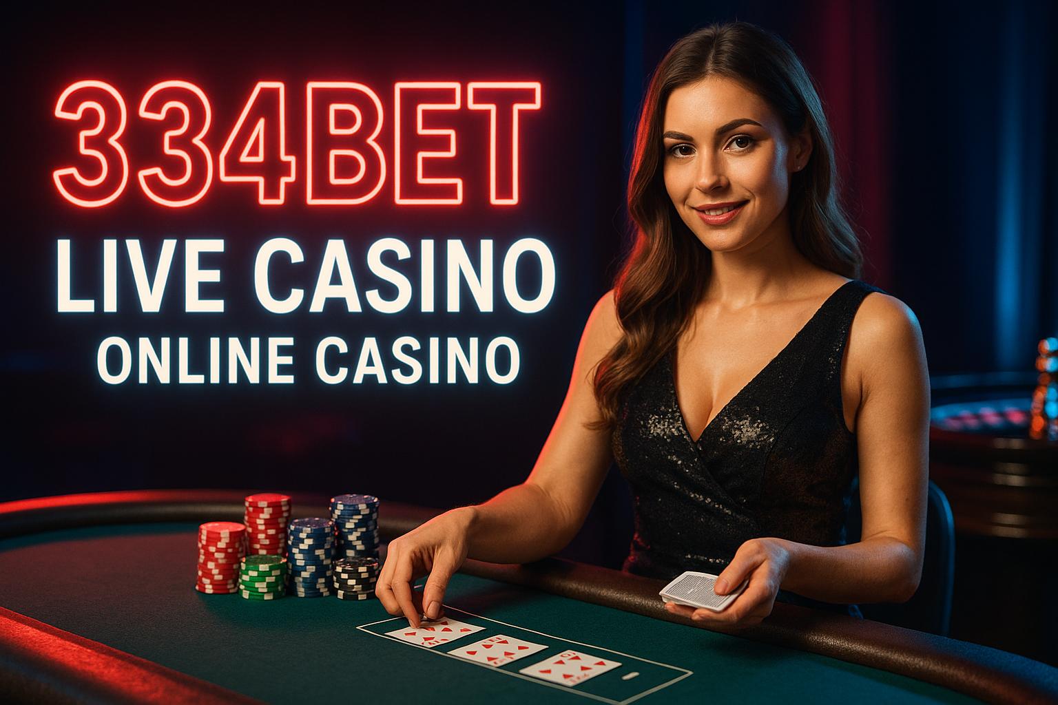 O 334BET Live Casino lança promoções regularmente