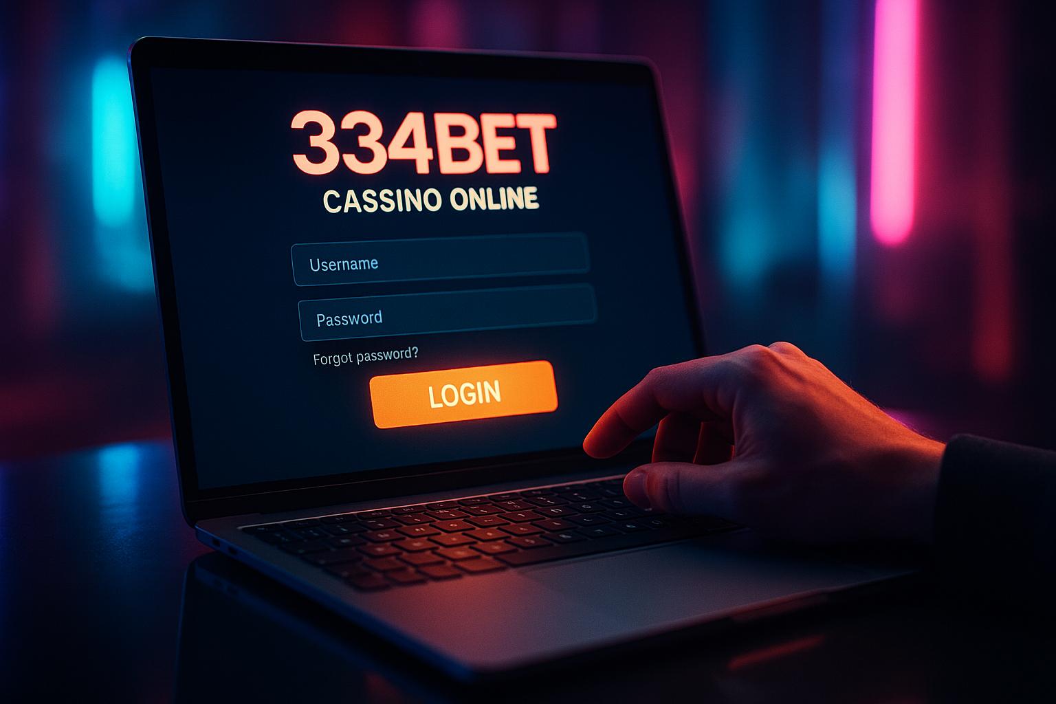 Login no Cassino 334BET
